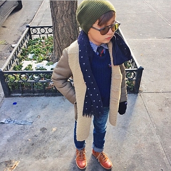 Follow me: 8 самых стильных детей в Instagram фото № 19