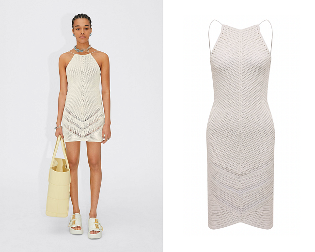Платье Bottega Veneta, bottegaveneta.com фото № 12