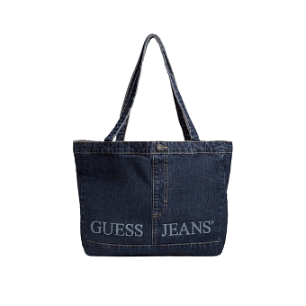 for him. часы, аксессуары, сертификаты и другие новогодние подарки для мужчин фото № 15 Джинсовая сумка-шопер GUESS JEANS фото № 15