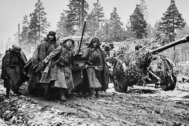 Кадр из фильма «Разгром немецких войск под Москвой», 1942 фото № 7