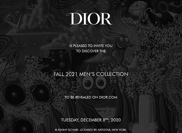 Прямая трансляция показа Dior Men Fall 2021