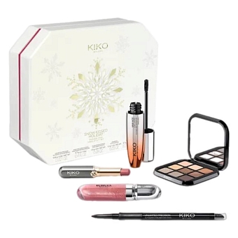 Подарочный набор косметики Snow-Kissed Holiday Timeless Look Makeup Kiko Milano фото № 15