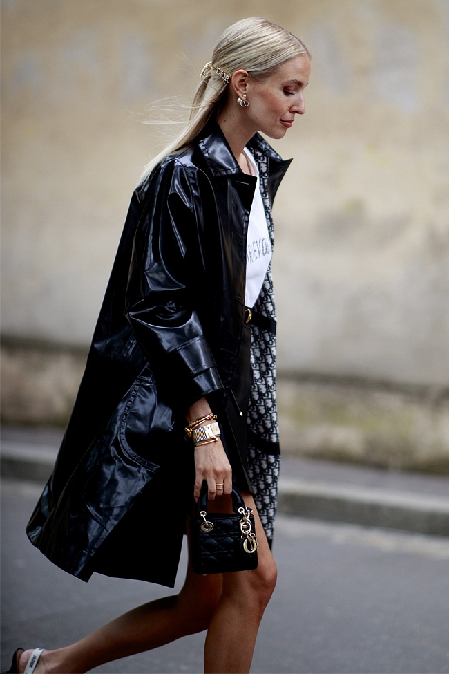 Леони Ханне на Неделе Высокой моды в Париже фото № 3