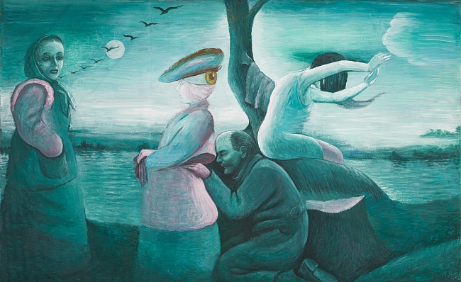 Выставка Льва Повзнера «Куда ночь, туда и сон» фото № 4