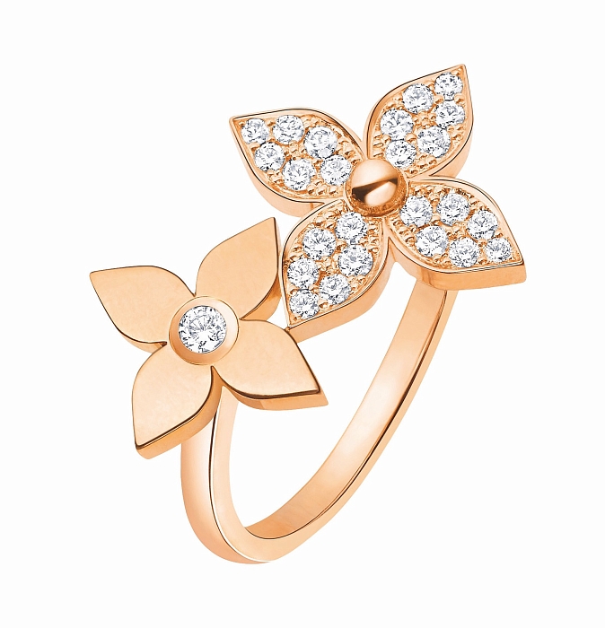 Кольцо Star Blossom, золото, бриллианты, Louis Vuitton фото № 5