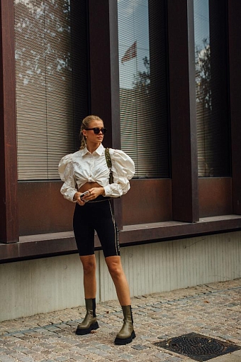 Street Style: главные тренды на Неделе моды в Копенгагене фото № 8