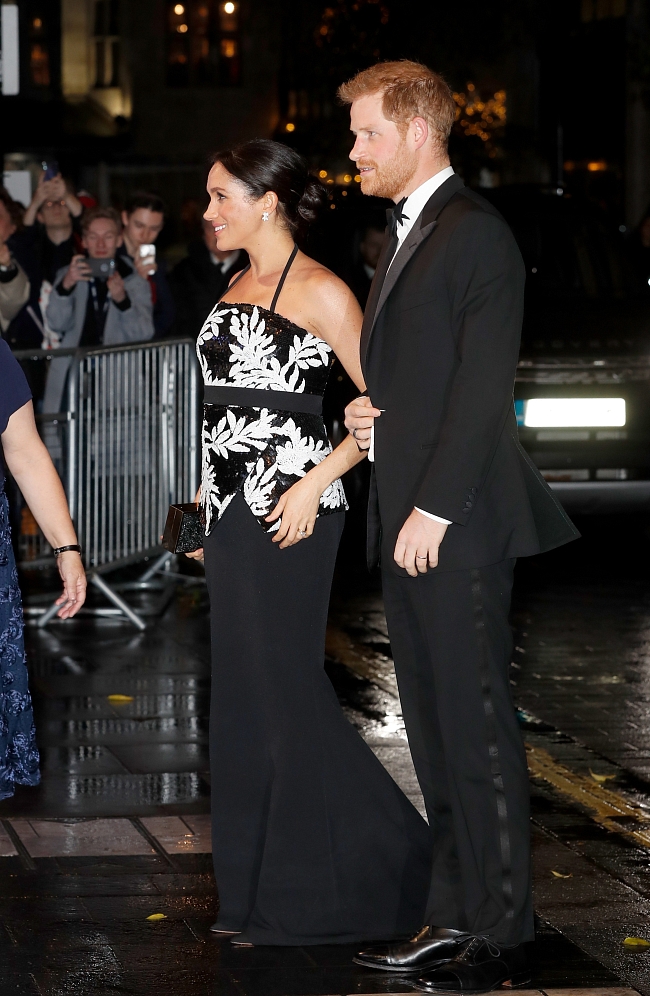 Меган Маркл и принц Гарри на Royal Variety Performance фото № 1