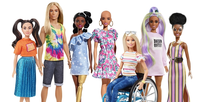 Mattel выпустит Барби с витилиго и без волос фото № 1