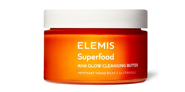 Очищающее масло для лица с кислотами Elemis Superfood AHA Glow Cleansing Butter фото № 2
