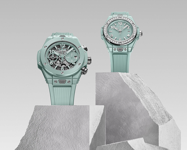 Hublot представляет две модели в новых цветах из культовой коллекции Big Bang фото № 1