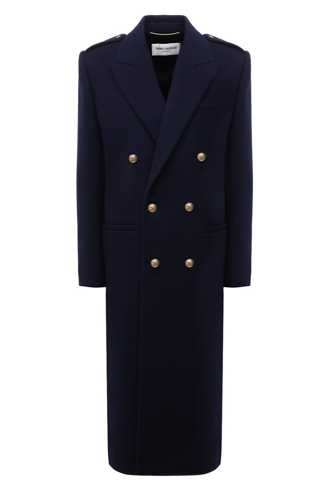 Кашемировое пальто Saint Laurent, 362500 рублей, tsum.ru фото № 1