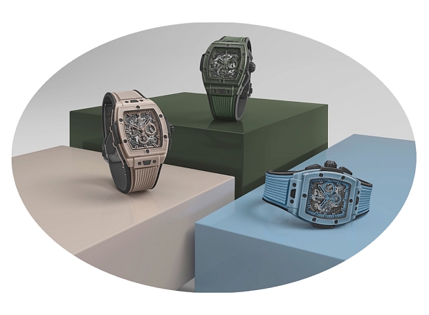 Hublot представляет первое трио ярких оттенков в коллекции Spirit of Big Bang