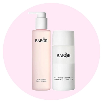 Очищающий дуэт «Пудровый розовый» Babor фото № 14