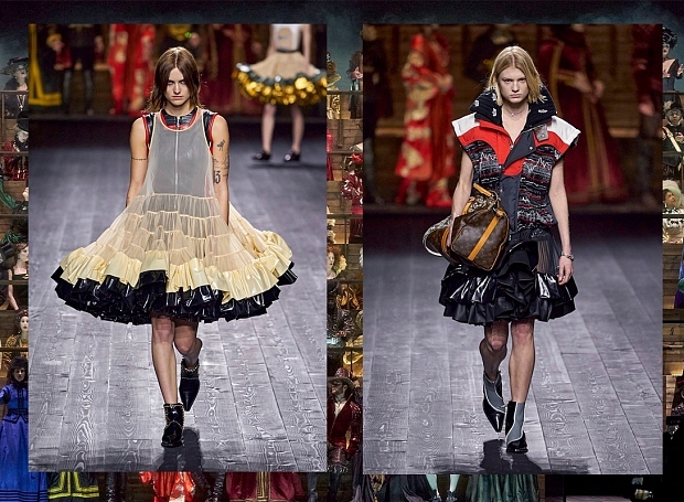 О времени: показ Louis Vuitton закрыл Неделю моды в Париже