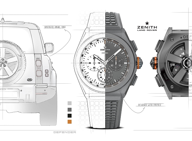 Легенды объединяются: Zenith выпустили часы совместно с Land Rover