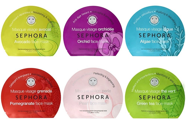 Тканевая маска для лица Sephora, 250 руб.  фото № 5