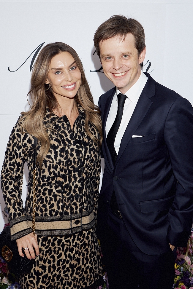 Марина Пудовкина (Dior Beauty) и Владимир Першиков (директор Parfums Cristian Dior в России) фото № 5
