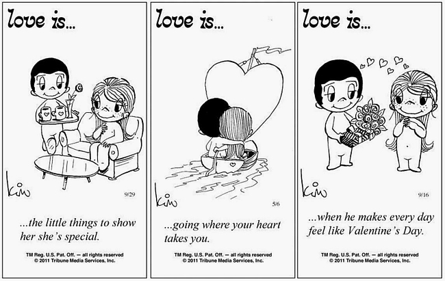 Цитаты из «Love is…»: как признаться в любви фото № 2