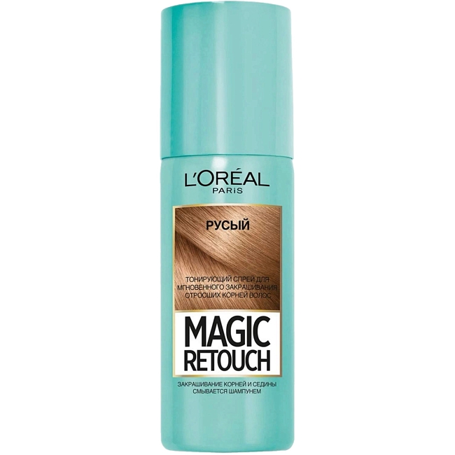 Тонирующий спрей для закрашивания отросших корней Magic Retouch «Русый», L'Oréal Paris фото № 6