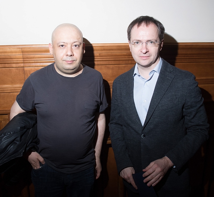 ингеборга дапкунайте, любовь толкалина и другие участники библионочи 2018 фото № 1 Алексей Герман-младший и Владимир Мединский фото № 1