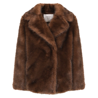 Шуба из экомеха DIEGO M, diegom.ru фото № 4