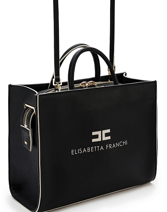 Вещь дня: сумка-шоппер от Elisabetta Franchi, которая будет с вами 24/7 фото № 5
