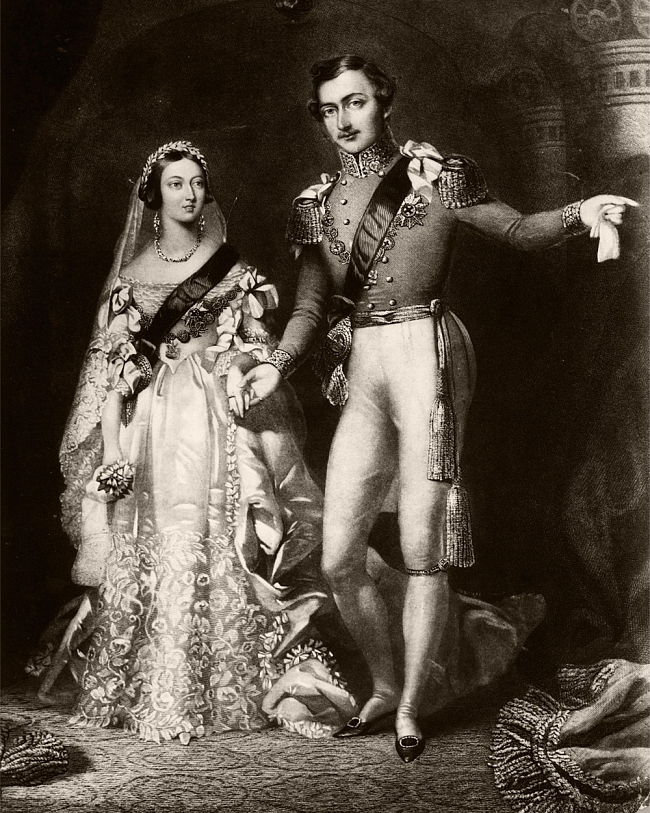 Свадьба принцессы Виктории и принца Альберта, 1840 фото № 1