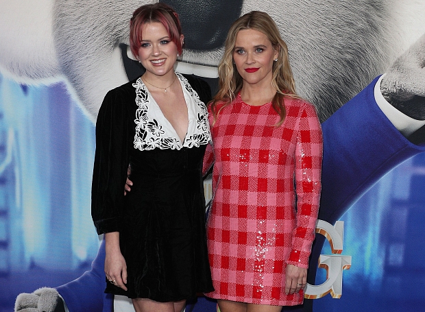 Риз Уизерспун с дочерью Авой выбрали мини-платья для премьеры мультфильма в Лос-Анджелесе 