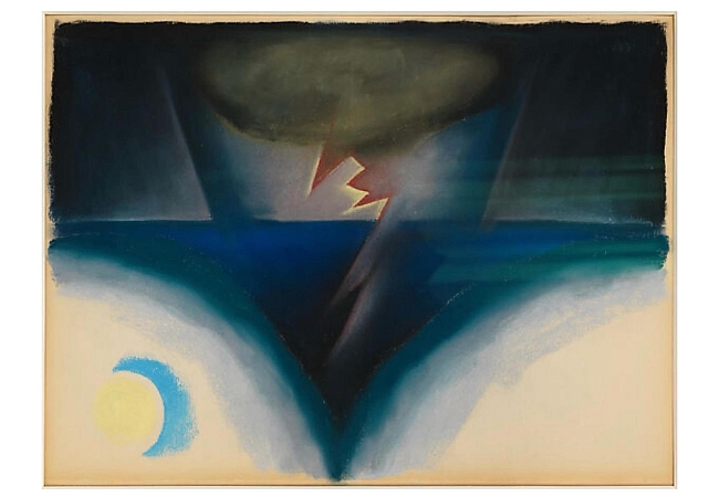 Georgia O'Keeffe; 'A Storm', 1922 фото № 2