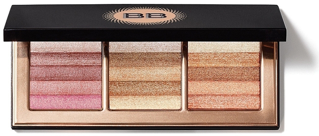 Палетка Highlight & Glow Shimmer Brick Palette (оттенки Rose, Copper Diamond и Apricot), 4 200 руб. фото № 3