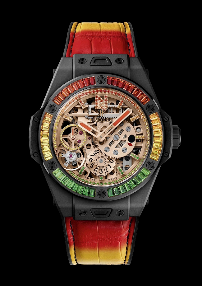 Музыкальная пауза: новые часы Hublot Big Bang Meca-10 Nicky Jam фото № 1
