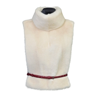 Манишка из меха норки Re-Look Furs, re-lookfurs.com фото № 7