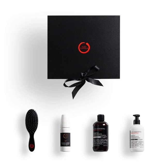 Подарочный набор роскошный уход и объем ALDO COPPOLA. Средства подойдут на любой, даже самый взыскательный вкус. Шампунь и маска с экстрактом Бей Томас обеспечивают полноценный восстанавливающий уход. фото № 10