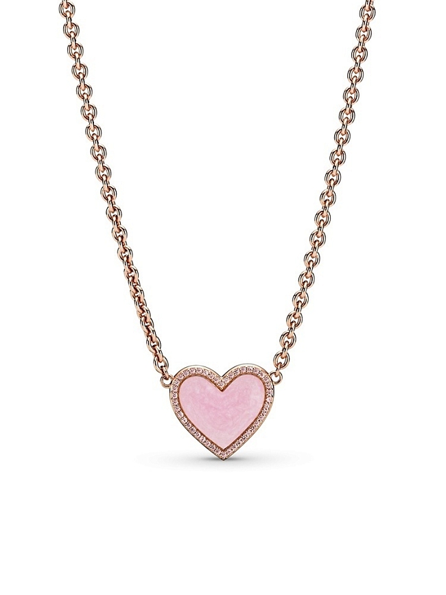 Ожерелье с подвеской в форме сердца Pandora фото № 21