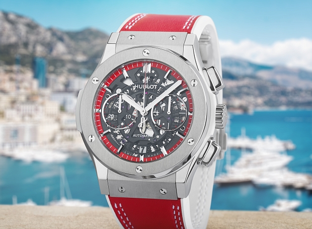 Княжеский прием с новыми часами Hublot Classic Fusion Aerofusion Chronograph Special Edition ‘Boutique Monaco’