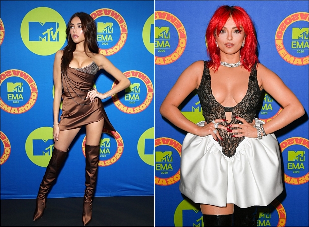 Самые «голые» наряды звезд на премии MTV EMA 2020