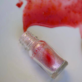 Мерцание «Пенка от варенья» в оттенке прохладный розовый, «Самосвет». Фото: @camocvet фото № 6