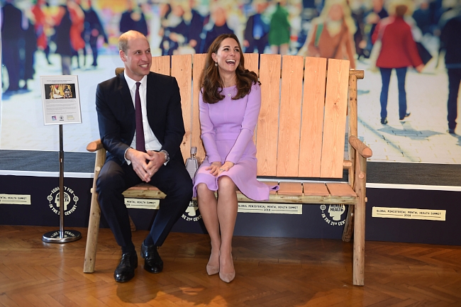Кейт Миддлтон с принцем Уильямом посетили саммит в Лондоне фото № 2