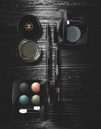 В стиле Кубрика: новая коллекция макияжа для глаз Chanel фото № 2