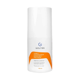 косметичка на весну. уходовые средства для лица и тела на теплый сезон фото № 7 Тоник с гиалуроновой кислотой ГЕЛЬТЕК фото № 7