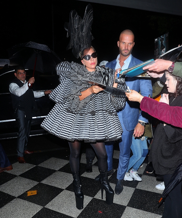Леди Гага показала свое первое платье для Met Gala фото № 2