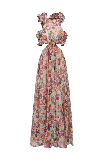 Платье с принтом Zimmermann, 138 500 руб., tsum.ru фото № 13
