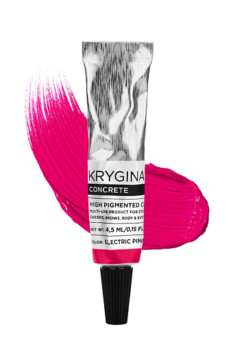 Мультифункциональный насыщенный кремовый пигмент Concrete Electric Pink, Krygina Cosmetics фото № 19