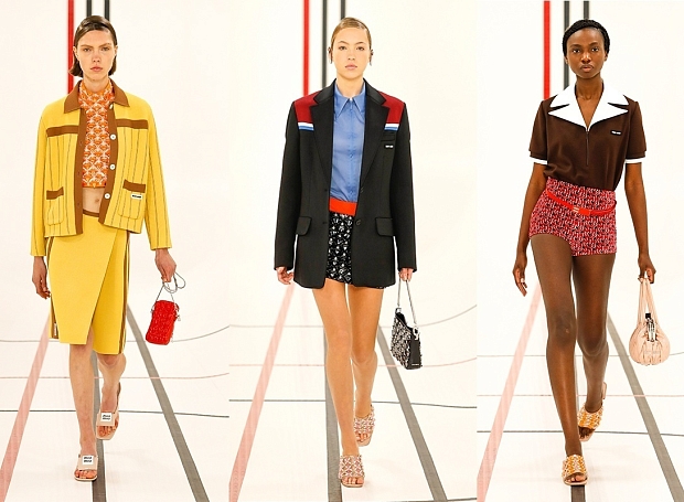 Неделя моды в Париже: спорт-шик и контраст стилей в коллекции Miu Miu весна-лето — 2021