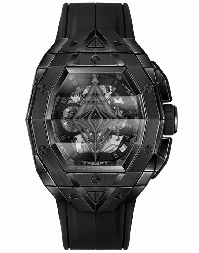 Часы Spirit of Big Bang Sang Bleu, титан, Hublot фото № 8