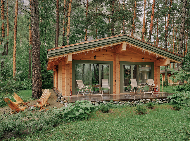 Уютные шале Grand Chalet Altay расположились на 8,5 га векового хвойного леса фото № 3