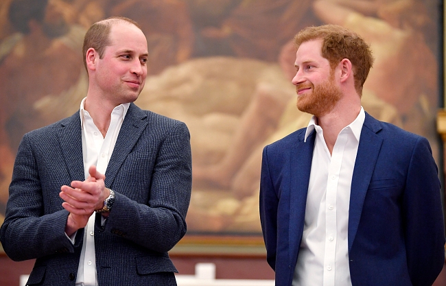 Принц Уильям и принц Гарри, 2018 фото № 7