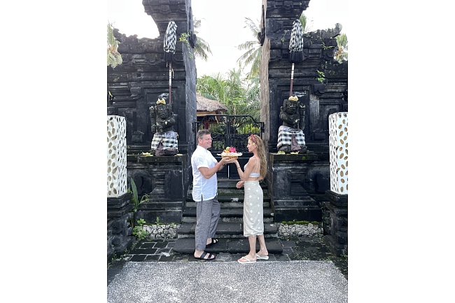 Константин и Ольга Андрикопулос на Бали фото № 2