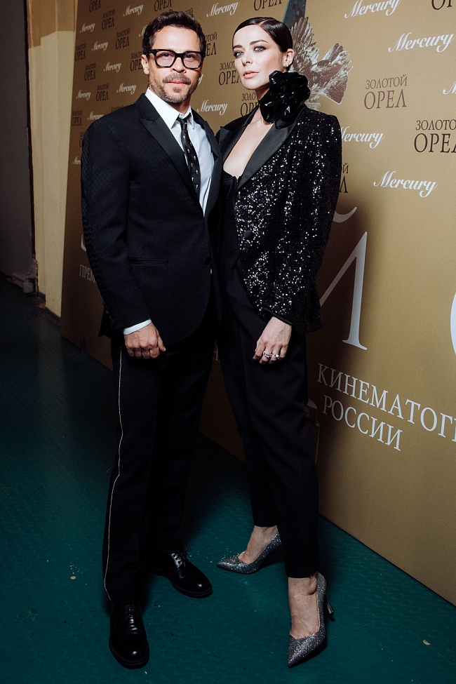 Павел Деревянко и Марина Александрова в украшениях Tiffany & Co. фото № 4