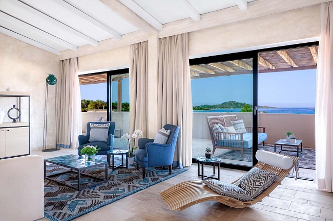 Посмотрите на интерьер нового курорта Baglioni Resort Sardinia фото № 3